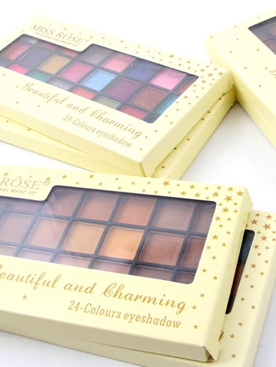 miss rose ?24 color high intensity?matte and nude eyeshadow professional palette 7001-071 nt01 - 17266741 - Zoom Image - 4