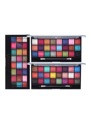 miss rose 24 color high intensity matte and nude eyeshadow professional palette 7001-071 ny01 - 17266743 - Standard Image - 2