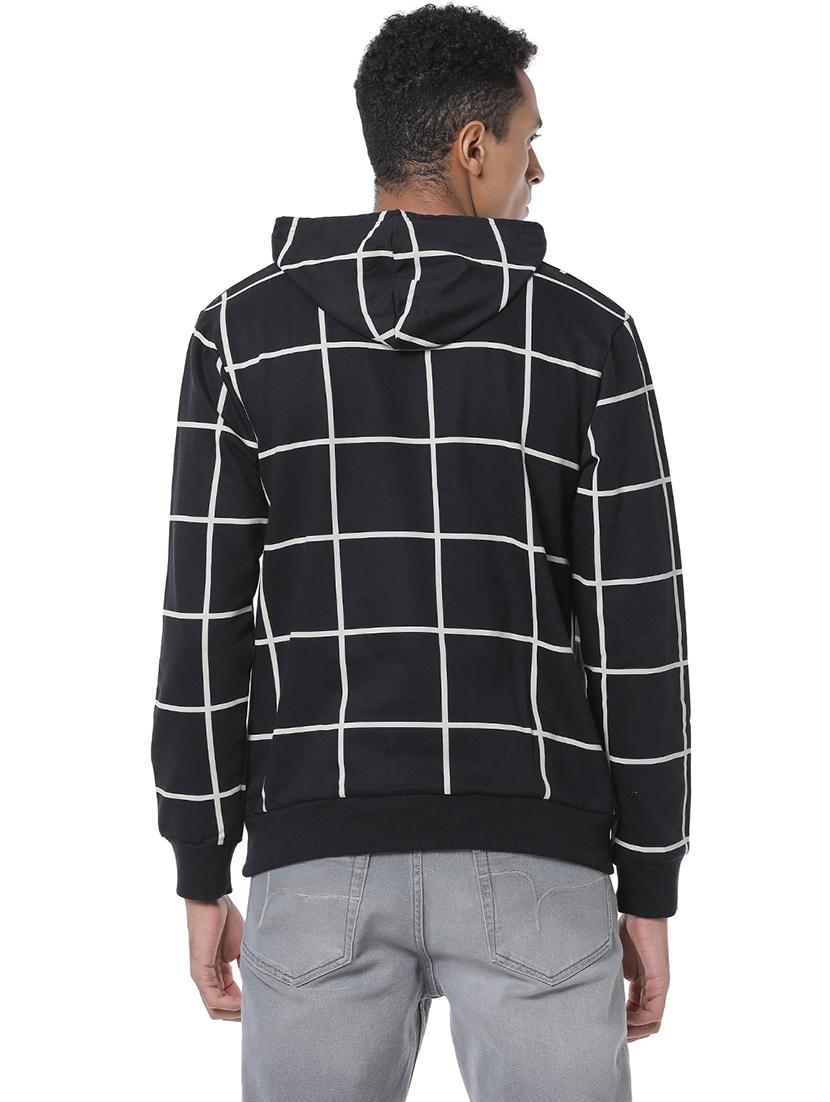 black checkered sweatshirt - 17267618 - Zoom Image - 3