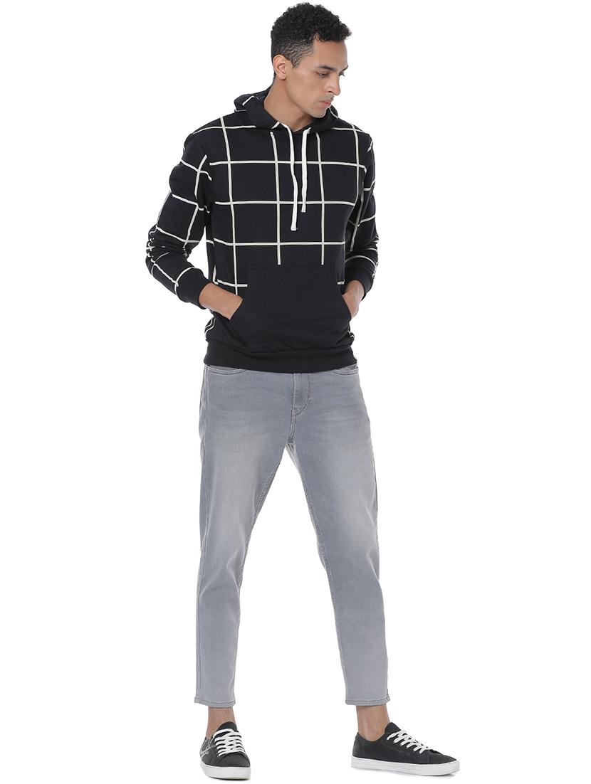 black checkered sweatshirt - 17267618 - Zoom Image - 4