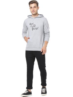 grey chest print sweatshirt - 17267644 - Standard Image - 4