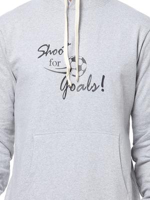 grey chest print sweatshirt - 17267644 - Standard Image - 5
