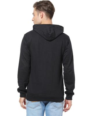 black chest print sweatshirt - 17267650 - Standard Image - 3