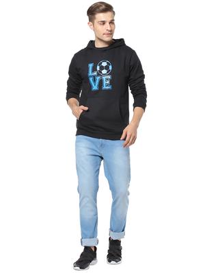 black chest print sweatshirt - 17267650 - Standard Image - 4