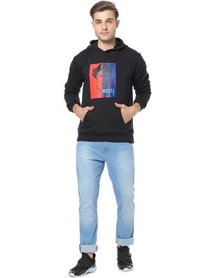 black chest print sweatshirt - 17267652 - Standard Image - 4