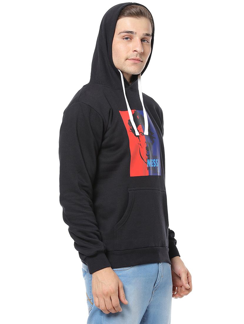 black chest print sweatshirt - 17267652 - Zoom Image - 2