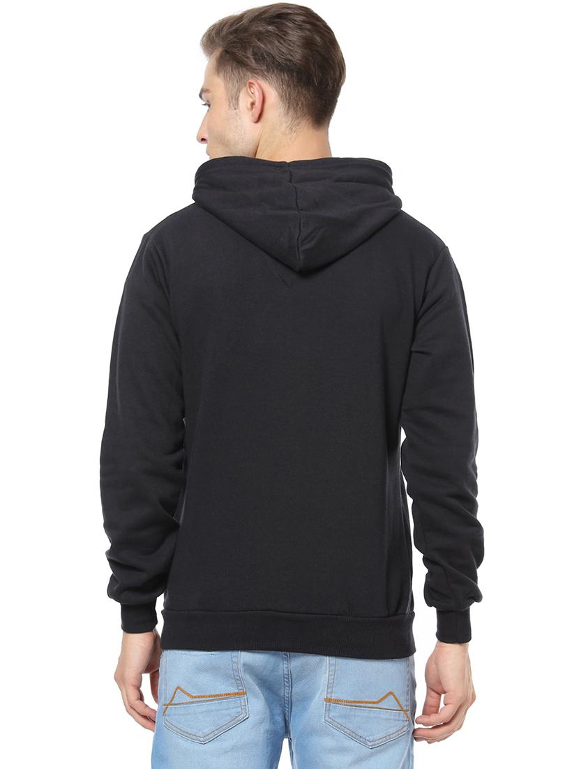 black chest print sweatshirt - 17267652 - Zoom Image - 3