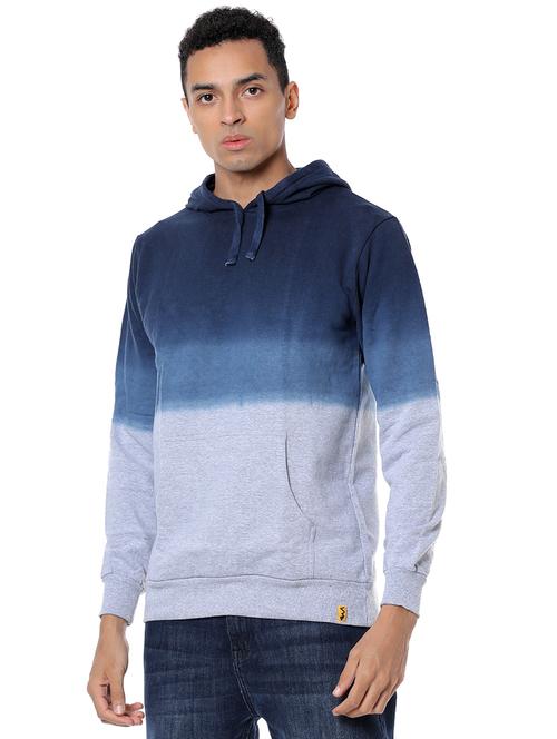 navy blue tie & dye sweatshirt - 17267681 - Standard Image - 1