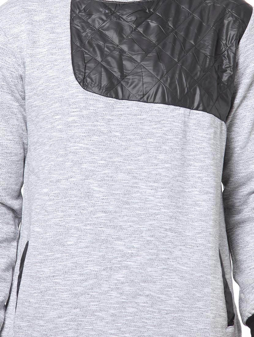 grey cut & sew sweatshirt - 17267687 - Zoom Image - 5