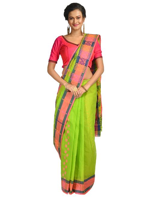 women's self design sea green colored saree - 17268462 -  Standard Image - 0