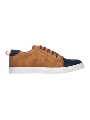 brown leather sneaker - 17268548 - Standard Image - 2