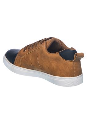 brown leather sneaker - 17268548 - Standard Image - 3