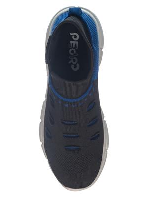 navy blue fabric sneaker - 17268579 - Standard Image - 4