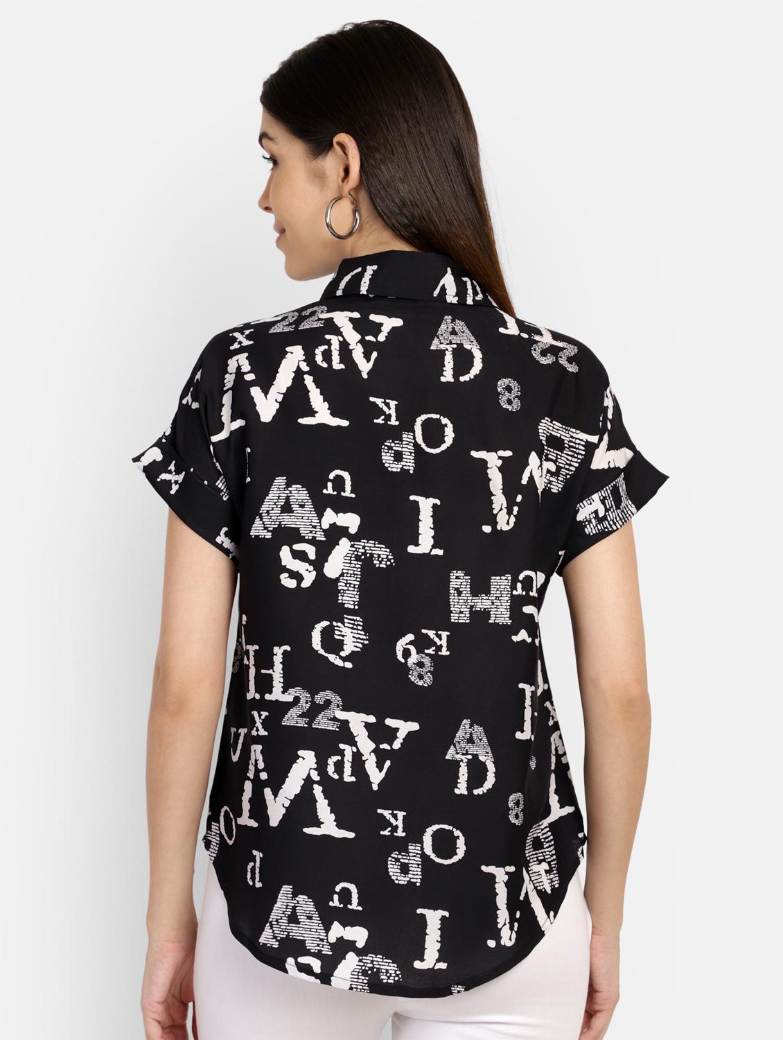 short sleeves printed shirt - 17269005 - Zoom Image - 3