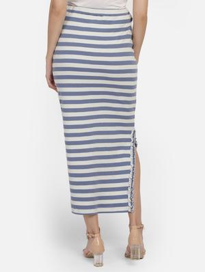 side slit bodycon skirt - 17269011 - Standard Image - 3