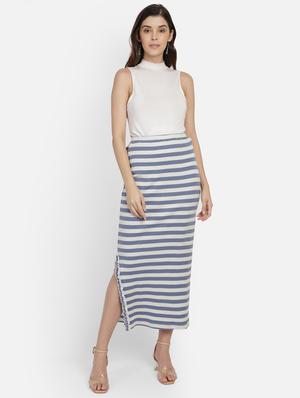 side slit bodycon skirt - 17269011 - Standard Image - 4