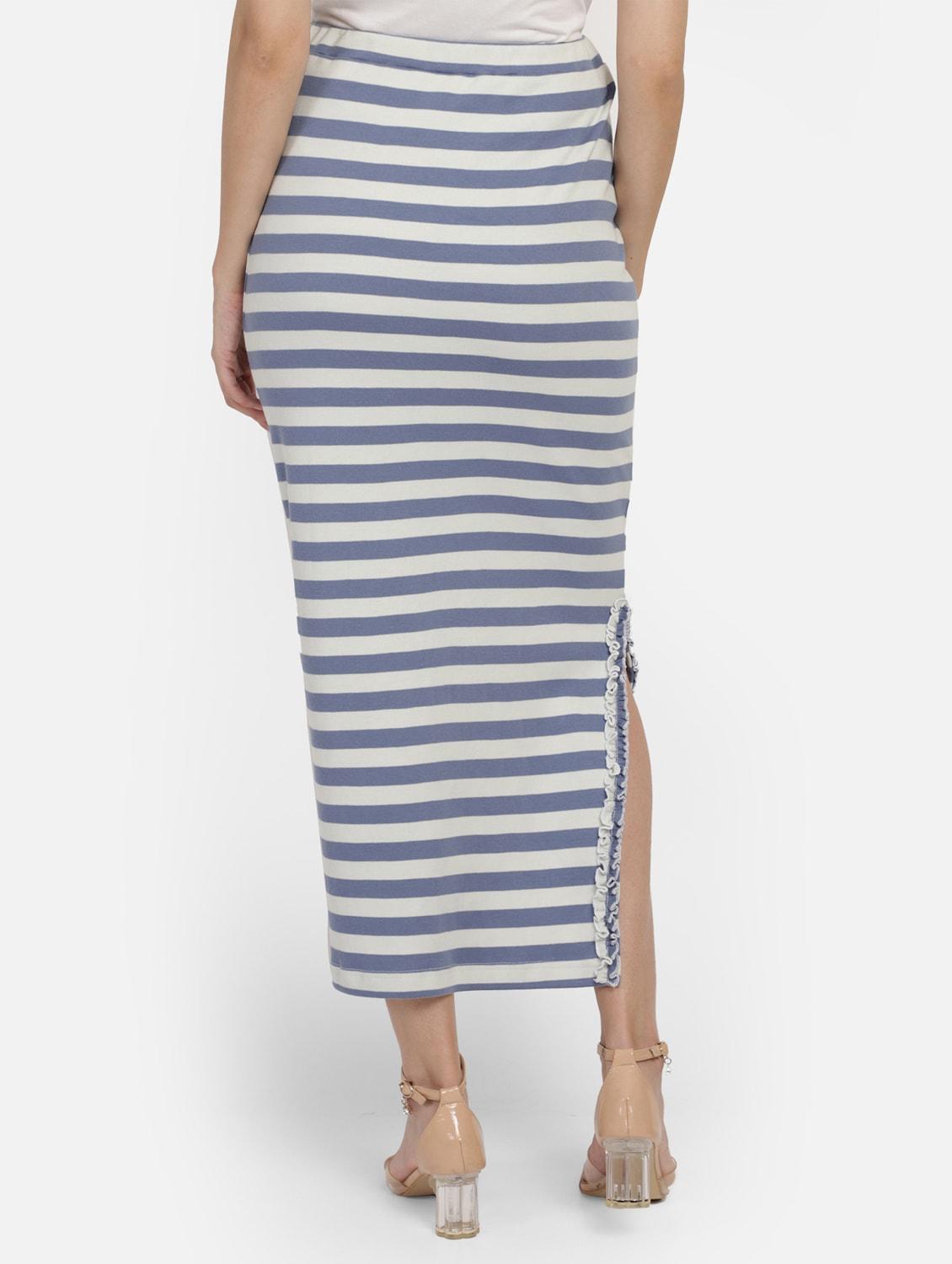 side slit bodycon skirt - 17269011 - Zoom Image - 3