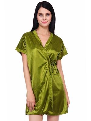 set of 2 solid sleepwear robe - 17269786 - Standard Image - 4