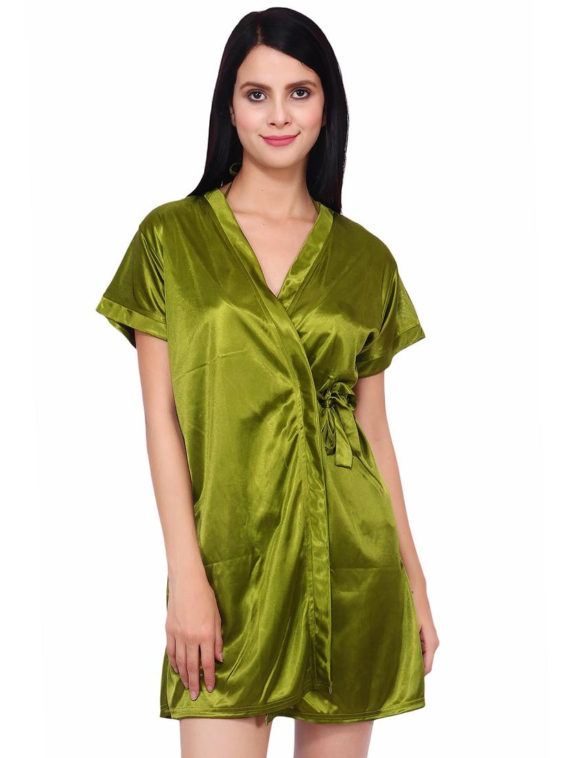 set of 2 solid sleepwear robe - 17269788 - Zoom Image - 4