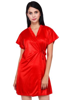 set of 2 solid sleepwear robe - 17269791 - Standard Image - 2