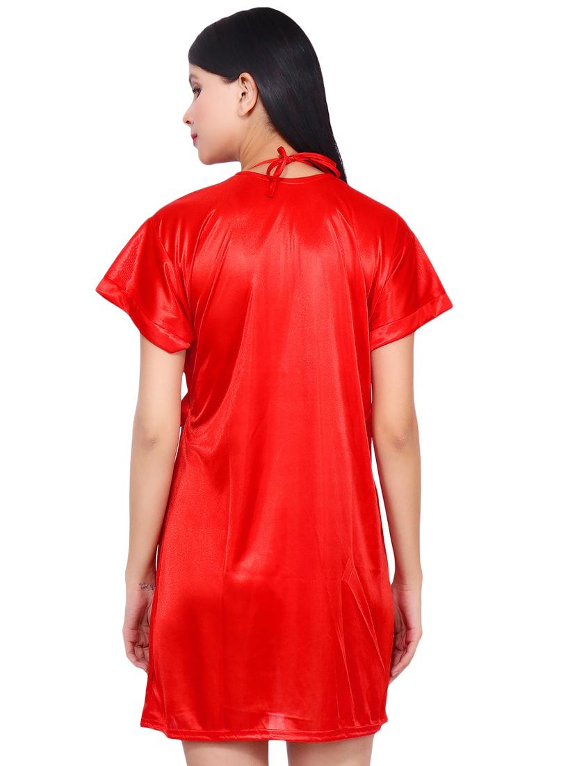 set of 4 solid sleepwear robe - 17269793 - Zoom Image - 3