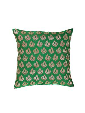 banarasi golden motif designer cushion cover (set of 5) - 17269875 - Standard Image - 3