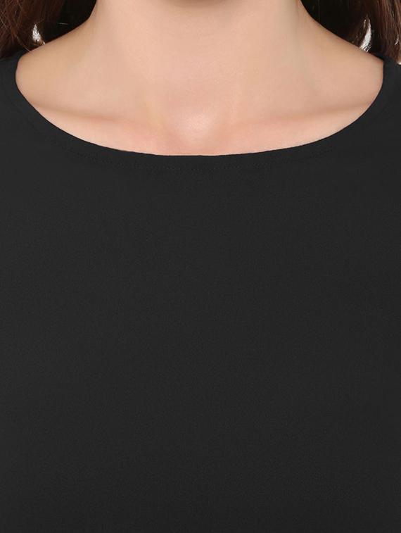 bell sleeved solid top - 17270232 - Zoom Image - 4