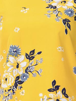 round neck floral top - 17270238 - Standard Image - 4