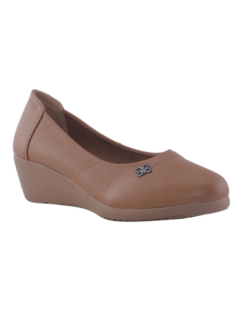 khadim's sharon women brown formal ballerina shoe - 17270392 - Zoom Image - 1