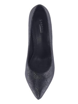 black synthetic slip on ballerina - 17270397 - Standard Image - 4