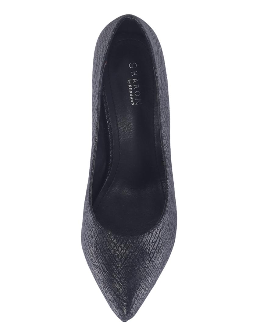 black synthetic slip on ballerina - 17270397 - Zoom Image - 4