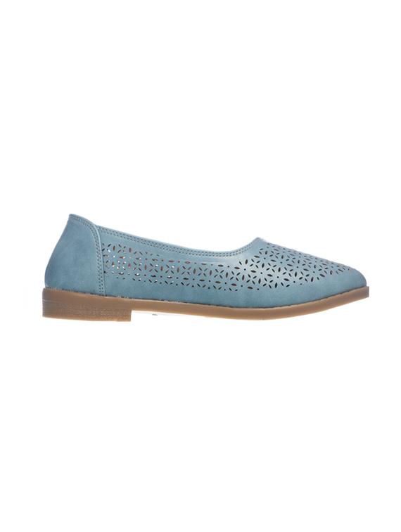 blue synthetic slip on ballerina - 17270407 - Zoom Image - 2