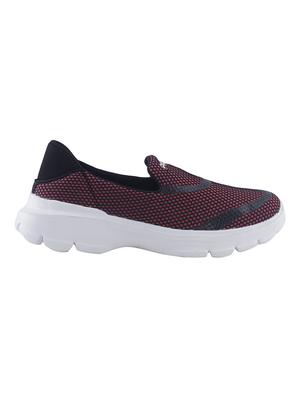 maroon slip on sports shoe - 17270442 - Standard Image - 2