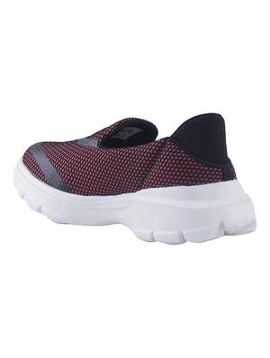 maroon slip on sports shoe - 17270442 - Standard Image - 3