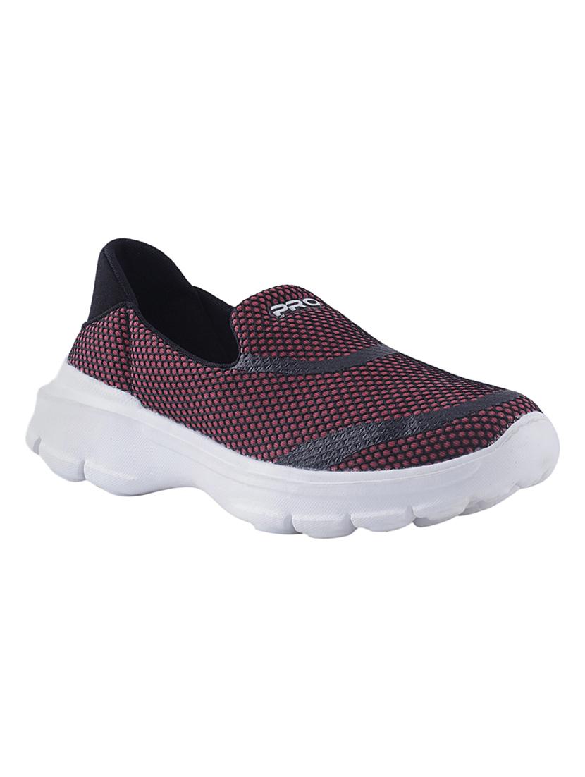 maroon slip on sports shoe - 17270442 - Zoom Image - 1