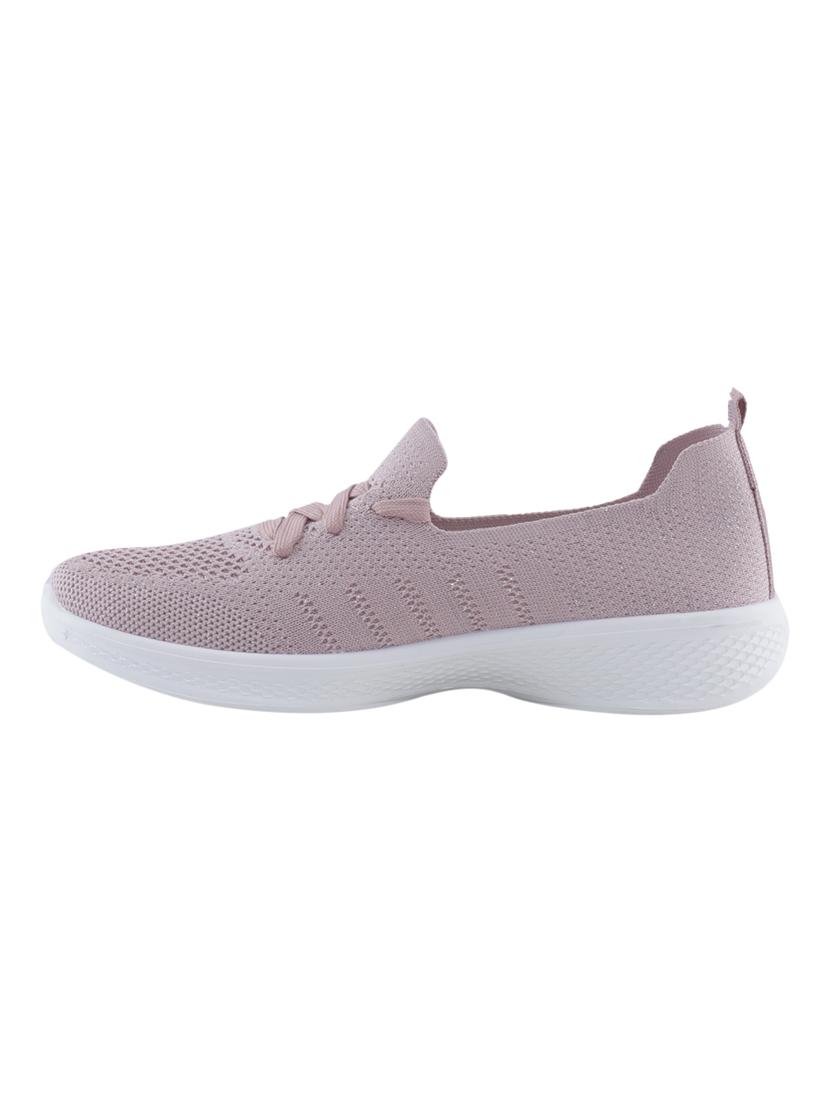 pink fabric laceup sports shoes - 17270446 - Zoom Image - 3