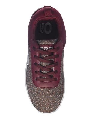 maroon lace up sports shoe - 17270454 - Standard Image - 4