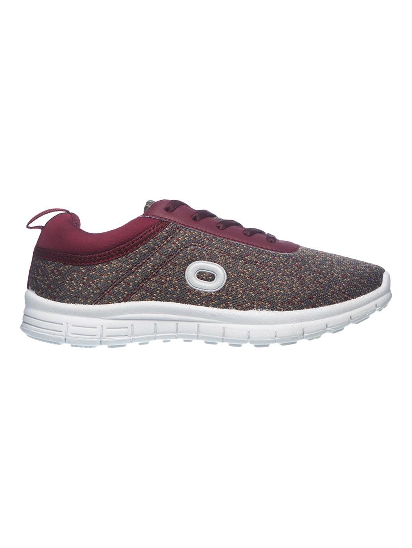 maroon lace up sports shoe - 17270454 - Zoom Image - 2