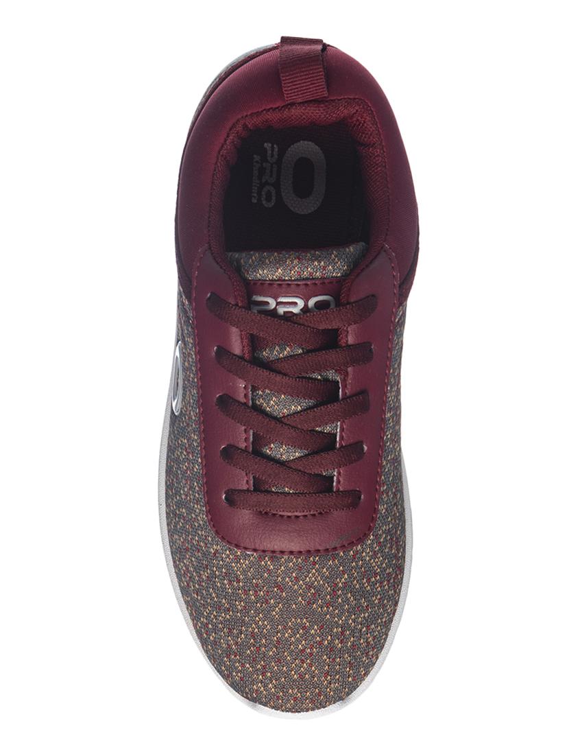 maroon lace up sports shoe - 17270454 - Zoom Image - 4