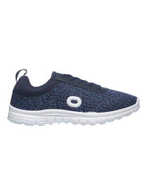 navy fabric laceup sneakers - 17270455 - Standard Image - 2