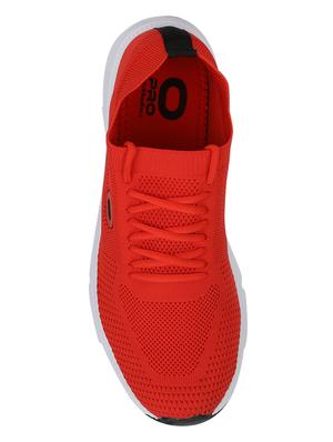 red fabric sport shoes - 17270476 - Standard Image - 4