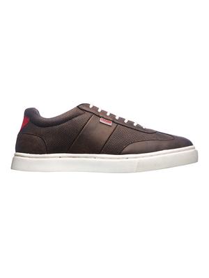 brown lace up sneakers - 17270482 - Standard Image - 2