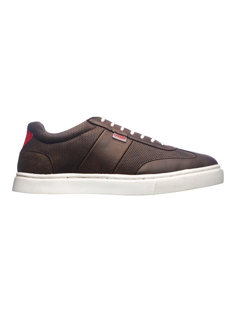brown lace up sneakers - 17270482 - Zoom Image - 2