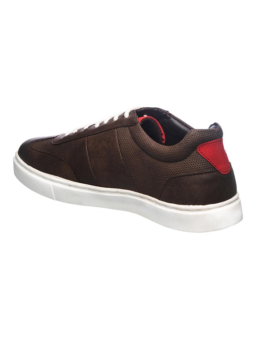 brown lace up sneakers - 17270482 - Zoom Image - 3