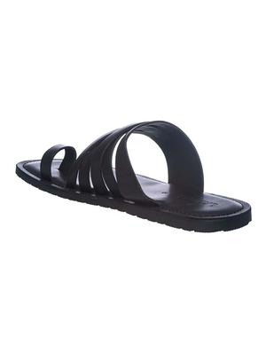black slip on slipper - 17270535 - Standard Image - 3