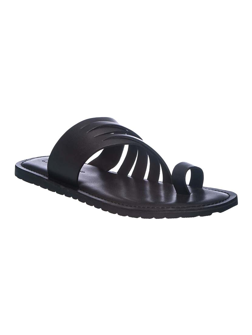 black slip on slipper - 17270535 - Zoom Image - 1