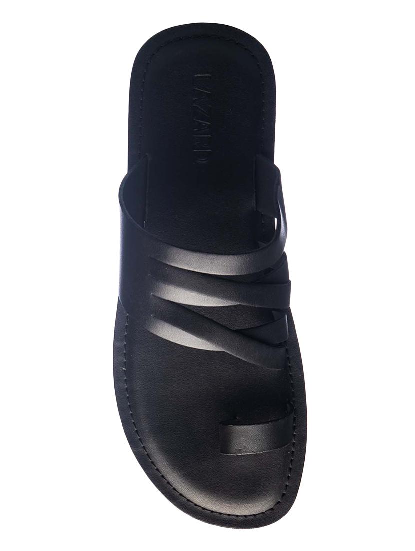 black slip on slipper - 17270535 - Zoom Image - 4