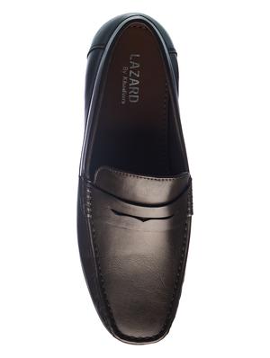 brown mesh & synthetic slip on loafers - 17270550 - Standard Image - 4