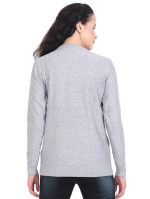 button detail wool pullover - 17271175 - Standard Image - 3