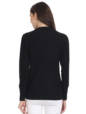 round neck wool regular pullover - 17271176 - Standard Image - 3
